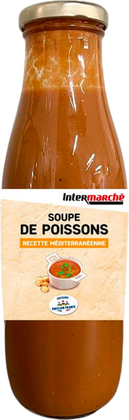 SOUPE DE POISSON RECETTE MÉDITERRANÉENNE 
INTERMARCHE