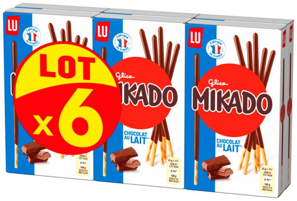 MIKADO  CHOCOLAT AU LAIT
