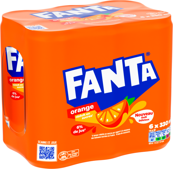 BOISSON GAZEUSE ORANGE
