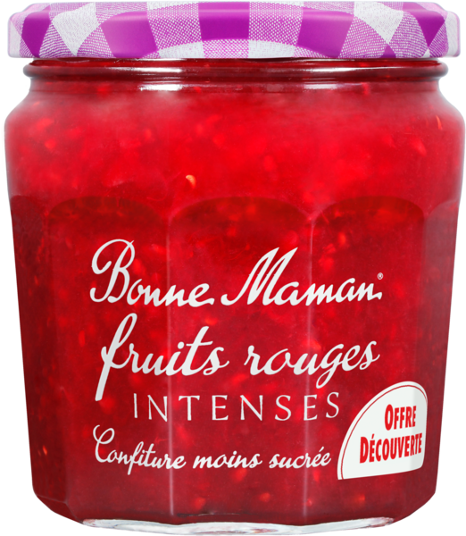 CONFITURE FRUITS ROUGES INTENSES 
                                     