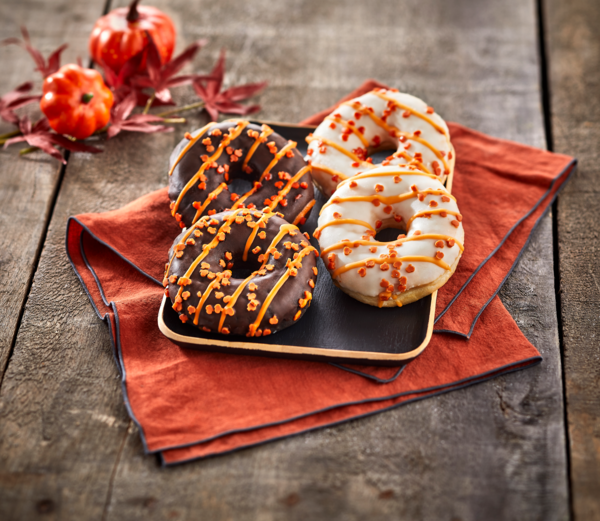 DONUTS HALLOWEEN X4