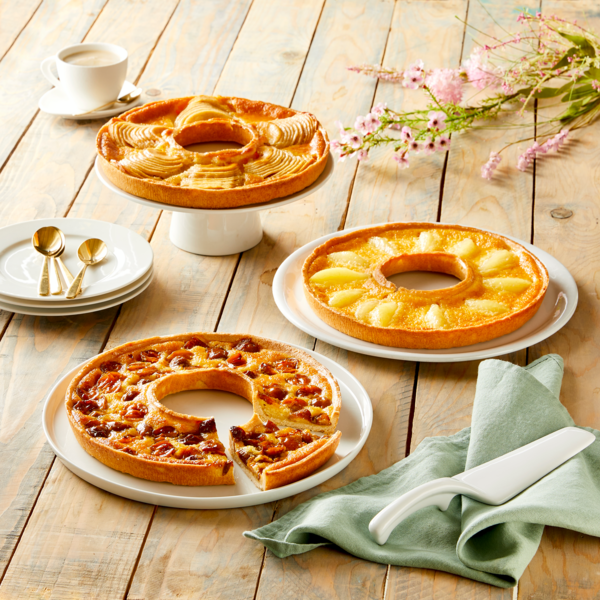 TARTE COURONNE AUX POMMES