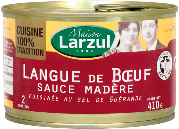 LANGUE DE BŒUF SAUCE MADÈRE
