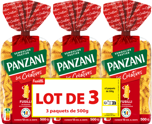 PÂTES CRÉATIVES FUSILLI
