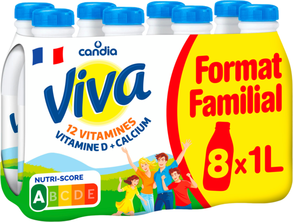 LAIT VIVA VITAMINÉ 1% FORMAT FAMILIAL 
                                