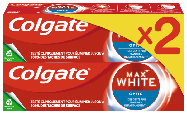 DENTIFRICE MAX WHITE OPTIC
