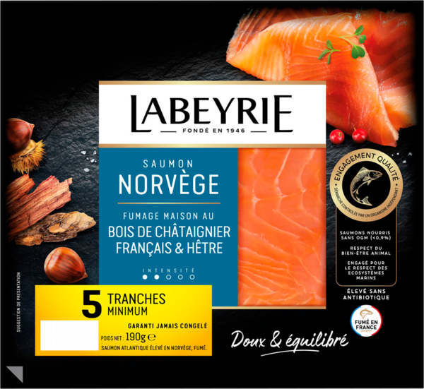 SAUMON FUMÉ NORVÈGE
