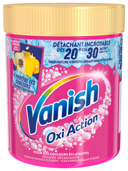 DÉTACHANT POUDRE OXI ACTION COULEURS ÉCLATANTES
