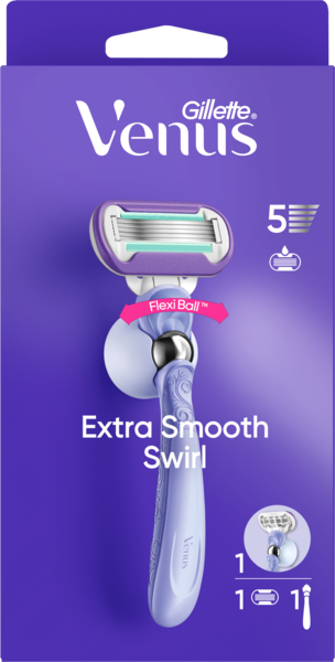 RASOIR EXTRA SMOOTH SWIRL + 1 RECHARGE
