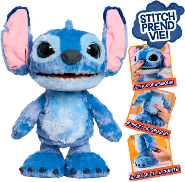 Peluche interactive Stitch 43 cm
