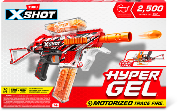 Blaster X-Shot Hyper Gel motorisé 
                                