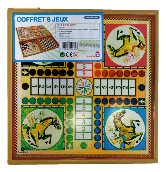 Coffret 8 jeux standard 
                                