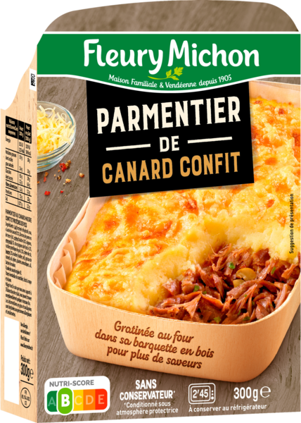 PARMENTIER DE CANARD 
