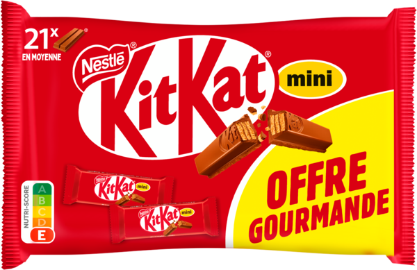 MINIS BARRES CHOCOLATÉES KIT KAT
