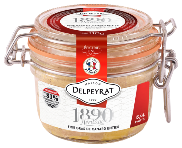 FOIE GRAS DE CANARD ENTIER 
