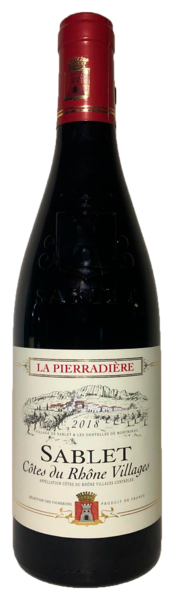 AOP CÔTES DU RHÔNE VILLAGES SABLET ROUGE
