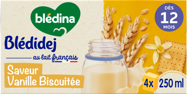 BLÉDIDEJ CROISSANCE BISCUITÉ  SAVEUR VANILLE
