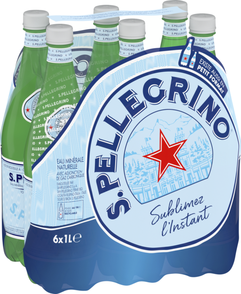 EAU MINÉRALE NATURELLE GAZEUSE 
