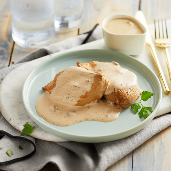 FILET DE POULET AUX CÈPES 