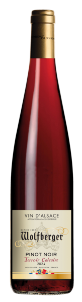AOP VIN D'ALSACE
PINOT NOIR TERROIR CALCAIRE ROUGE
