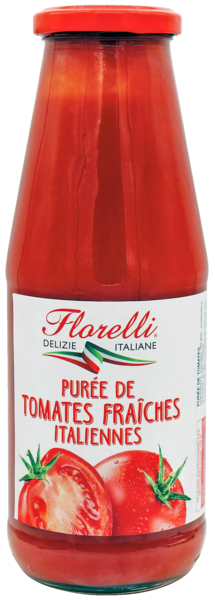 PURÉE DE TOMATES FRAÎCHES ITALIENNES 

