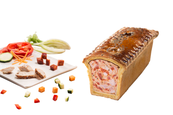 PÂTÉ EN CROÛTE VOLAILLE ET CHORIZO
