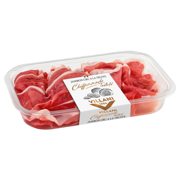 CHIFFONNADE DE JAMBON CRU À LA TRUFFE D'ÉTÉ 1,2% 
