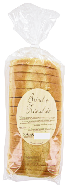 BRIOCHE TRANCHÉE NATURE
