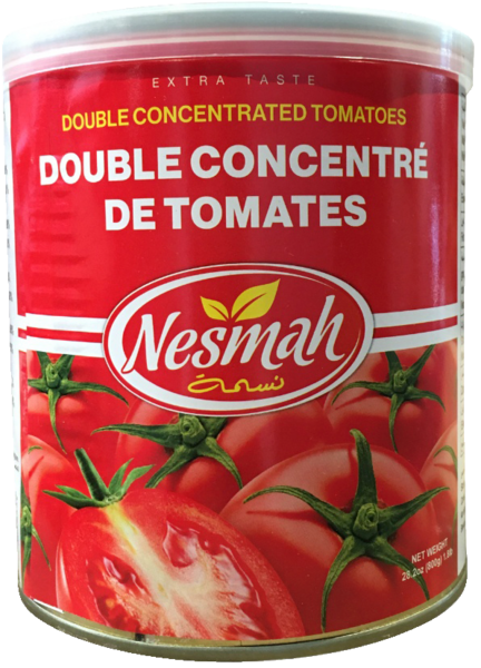 DOUBLE CONCENTRÉ DE TOMATES 
