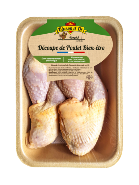 4 CUISSES DE POULET BIEN-ÊTRE 
