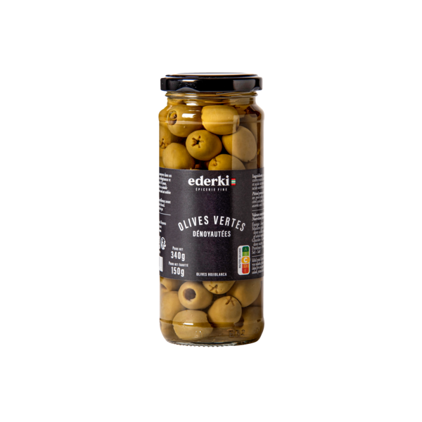 OLIVES VERTES DÉNOYAUTÉES

