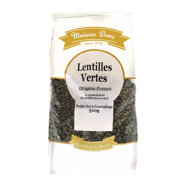 LENTILLES VERTES 
