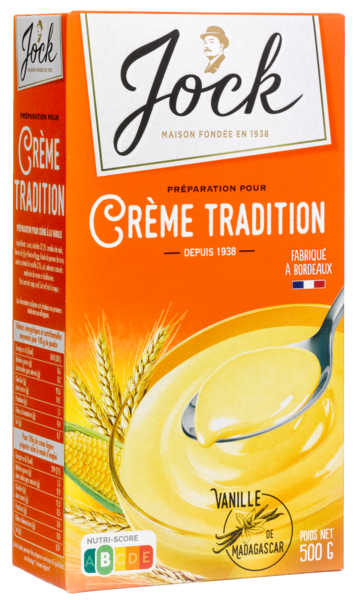 PRÉPARATION POUR CRÈME TRADITION SAVEUR VANILLE 
